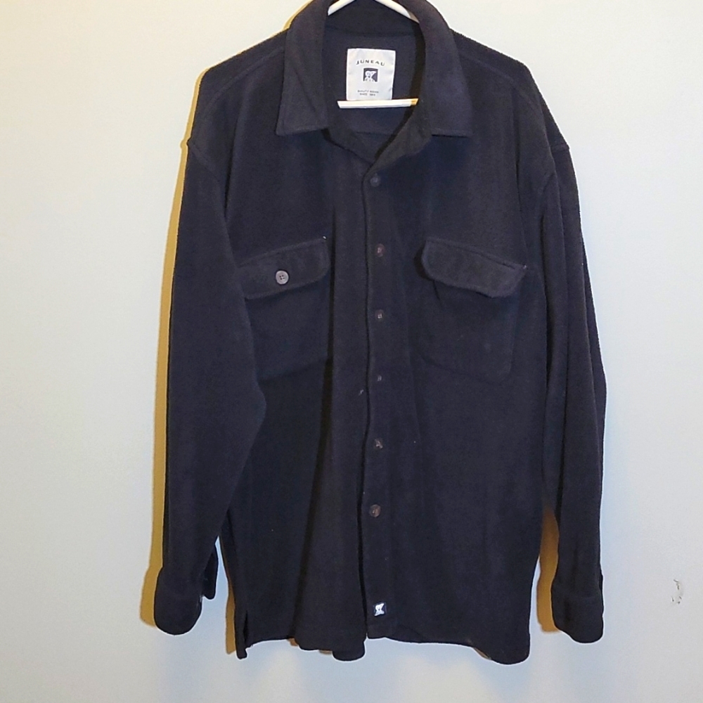 Fleece Button-Up Shirt